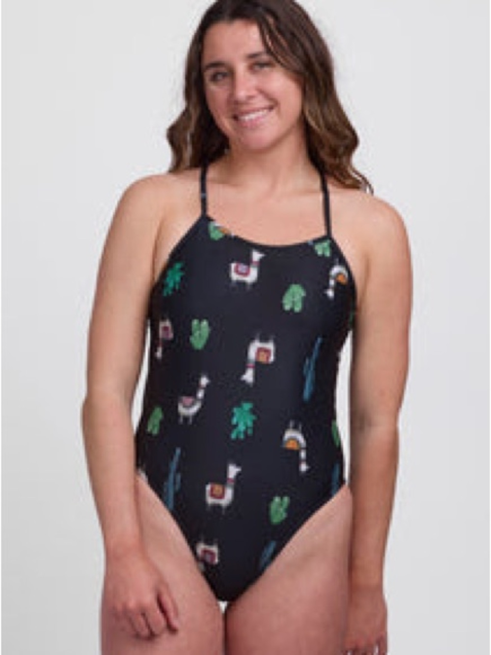 Jackson One Piece Swimsuit - Llamarama / 34